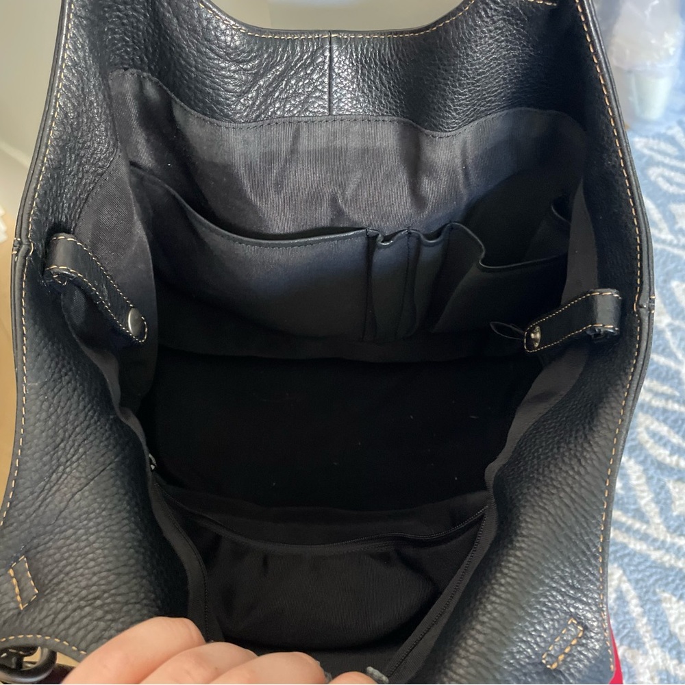 kenneth cole leather tote - Picture 7 of 8
